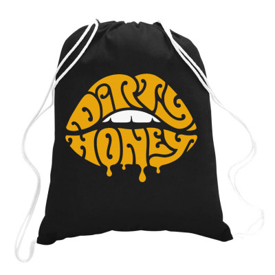 Music Rock Dirty Honey Drawstring Bags Designed By Brave Tees