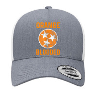 Tennessee Fan Orange Blooded Vol Sports Fan State Flag Tn Tank Top Yupoong Trucker Cap | Artistshot