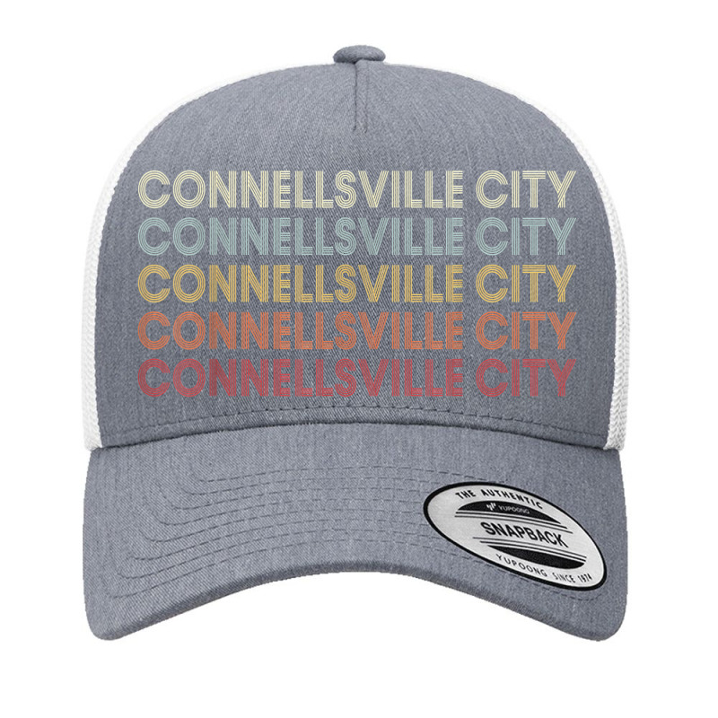 Connellsville City Pennsylvania Connellsville City Pa Retro Yupoong Trucker Cap by Clinical | Artistshot