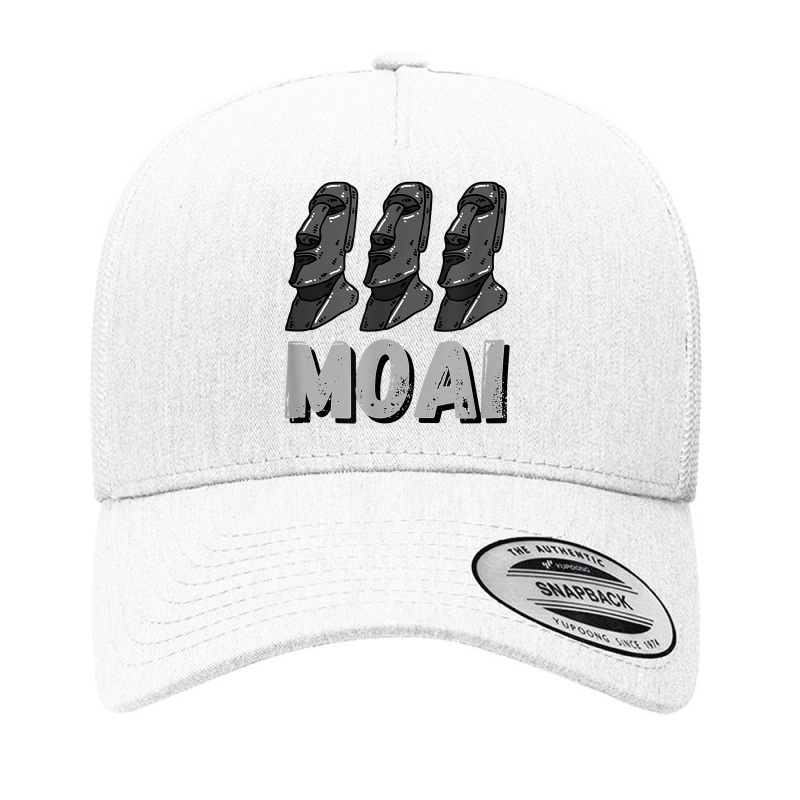 Moai Statues Easter Island Rapa Nui Heads Pacific Mystery Yupoong Trucker Cap | Artistshot