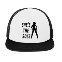 She's The Boss Submissive Kink Bdsm Dominatrix Men Women Tank Top Foam Snapback Hat | Artistshot