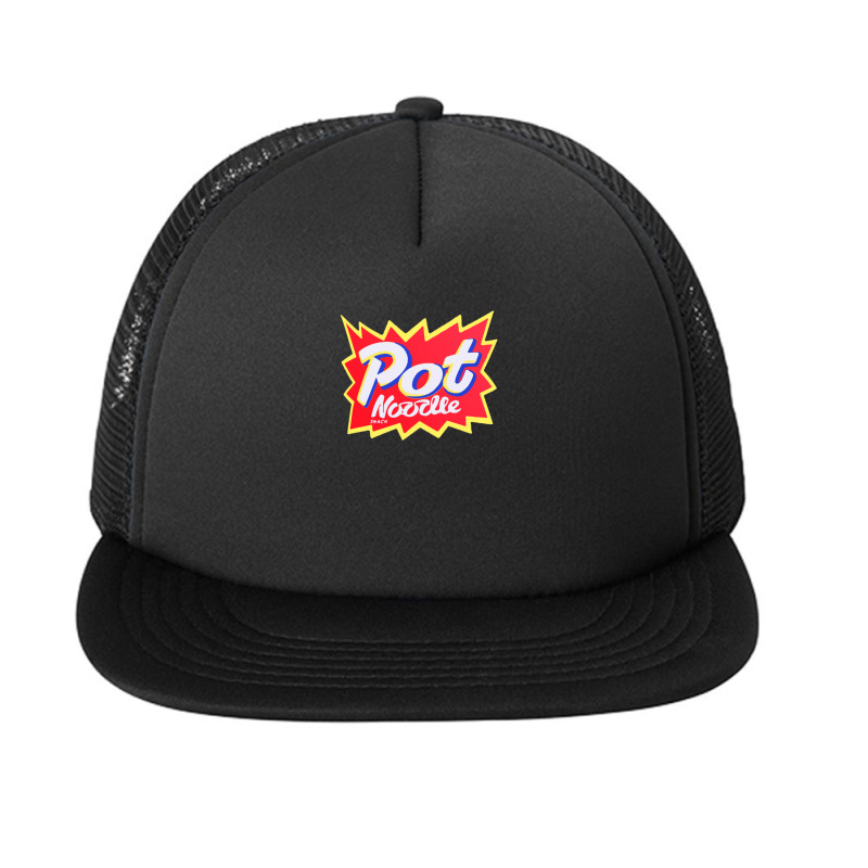 Pot Noodle Instant Snack Design Foam Snapback hat by ImaniMccormick | Artistshot