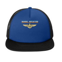 Fly Naval Aviator Classic Naval Officer Pilot Wing Navy Sweatshirt Foam Snapback Hat | Artistshot