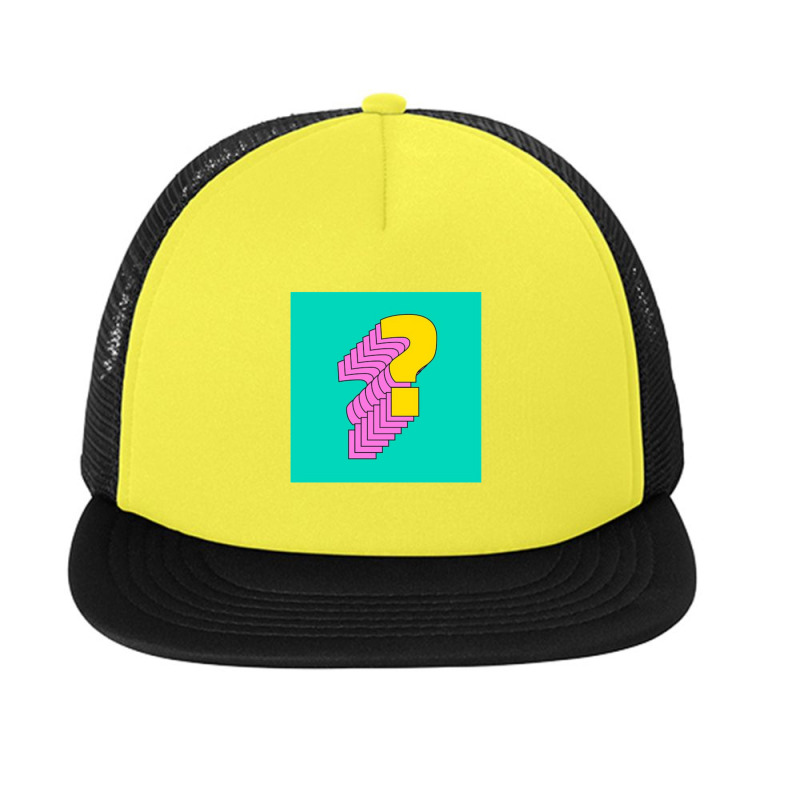 Interrogation 1 Foam Snapback hat by cm-arts | Artistshot