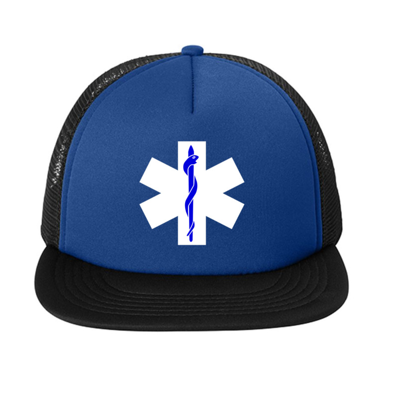 Emergency Medical Technician Emt Ems Men Women Paramedic Pullover Hood Foam Snapback Hat | Artistshot