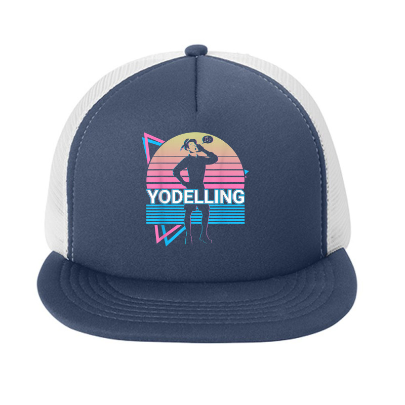 Yodelling Retro Foam Snapback Hat | Artistshot