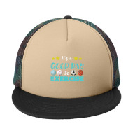 Pe Teacher It's A Good Day To Exercise School P.e. Teacher Foam Snapback Hat | Artistshot