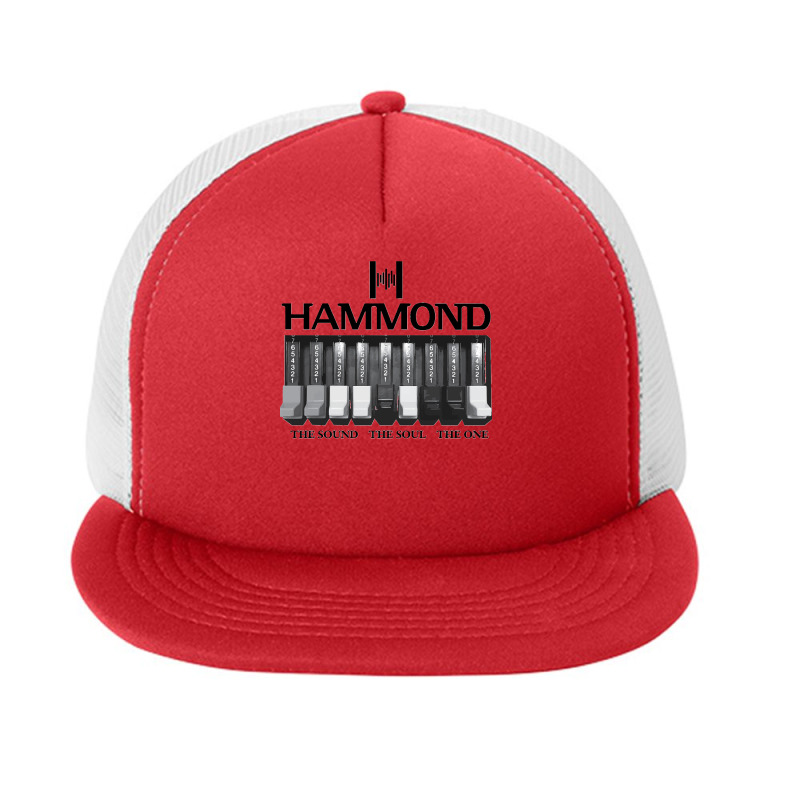 Hammond Organ And Graphics Classic Foam Snapback hat by cm-arts | Artistshot