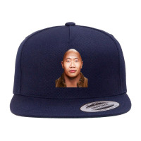 Dwayne The Wok Johnson -the Wock In Chinese Social Credit Points Meme  5 Panel Snapback Cap | Artistshot