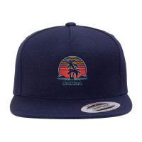 Samoa Retro Vintage 80s Style 5 Panel Snapback Cap | Artistshot