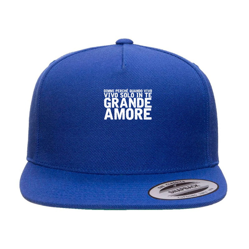 Il Volo - Grande Amore [2015 5 panel snapback cap by JesusMesaMurillo | Artistshot