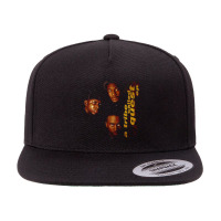 Vintage A Tribe Called Quest Fan Art 5 Panel Snapback Cap | Artistshot