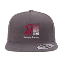 Family Support Meningitis Awareness T Shirt 5 Panel Snapback Cap | Artistshot