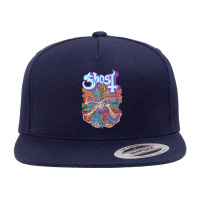 Ghost Seven Inches Of Satanic Panic 5 Panel Snapback Cap | Artistshot