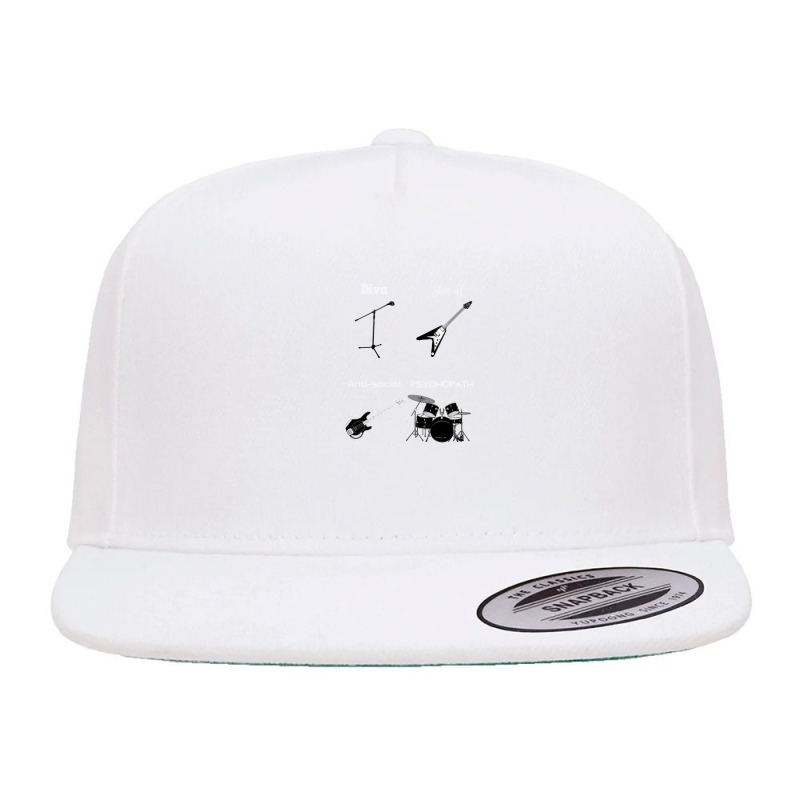 Musician Personality Types 1 5 panel snapback cap by MarlonChristopherMoyer | Artistshot