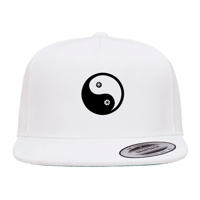 Ying Yang Pop Socket 1 5 panel snapback cap by MandyMOerke | Artistshot