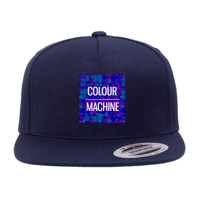 Colour Machine 5 Panel Snapback Cap | Artistshot