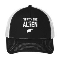 I'm With The Alien Halloween Costumes Pa Trucker Cap | Artistshot