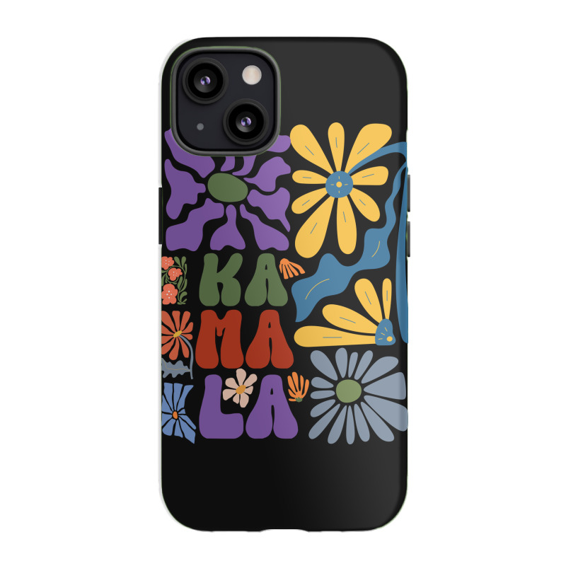 Kamala Floral Retro Tendance iPhone 13 Case by TuxQ | Artistshot