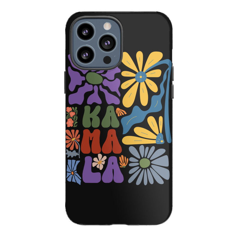 Kamala Floral Retro Tendance iPhone 13 Pro Max Case by TuxQ | Artistshot