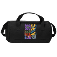 Kamala Floral Retro Tendance Duffel Bag | Artistshot