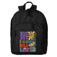 Kamala Floral Retro Tendance Basic Backpack | Artistshot