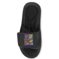 Kamala Floral Retro Tendance Slide Sandal | Artistshot