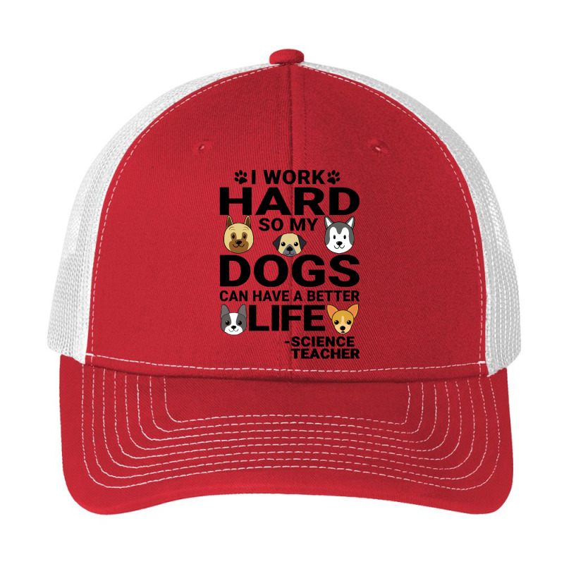 Science Teachers T  Shirt Science Teacher Dog Love Quotes Work Hard Do Pa Trucker Cap by occupypolish | Artistshot