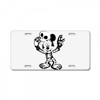 Micky Skull License Plate | Artistshot