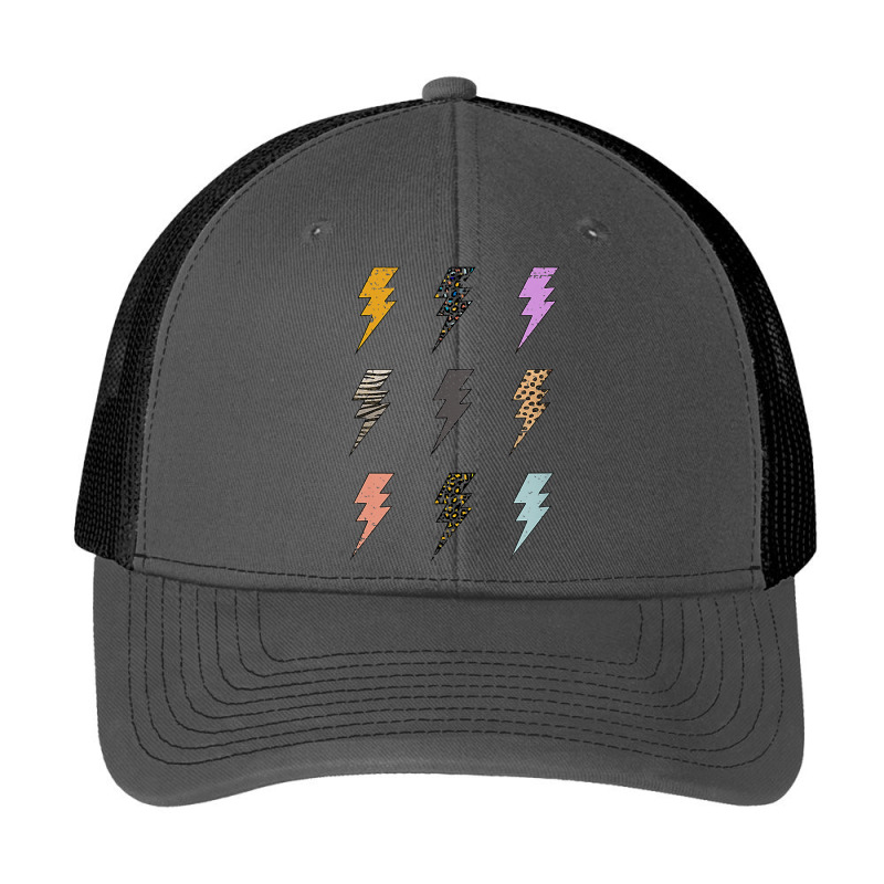 Retro Lightning Bolt T Shirt Pa Trucker Cap by cm-arts | Artistshot