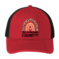 Funny Pi Day Teacher Quote, Pi Like A Regular Number But Infinitely Co Pa Trucker Cap | Artistshot