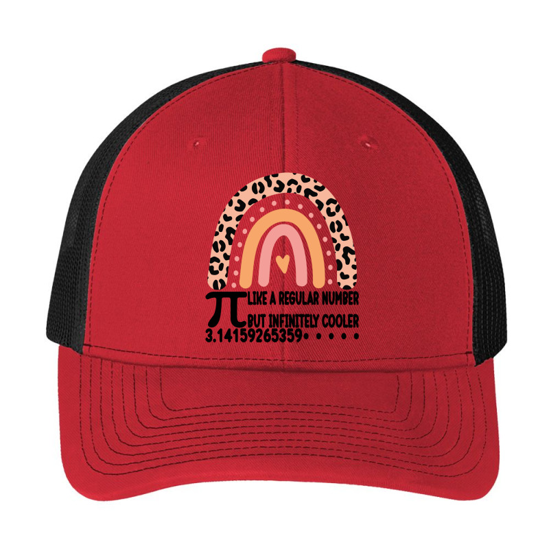 Funny Pi Day Teacher Quote, Pi Like A Regular Number But Infinitely Co Pa Trucker Cap by cm-arts | Artistshot