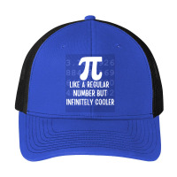 Pi Like A Regular Number But Infinitely Cooler Funny Pie Day Pa Trucker Cap | Artistshot