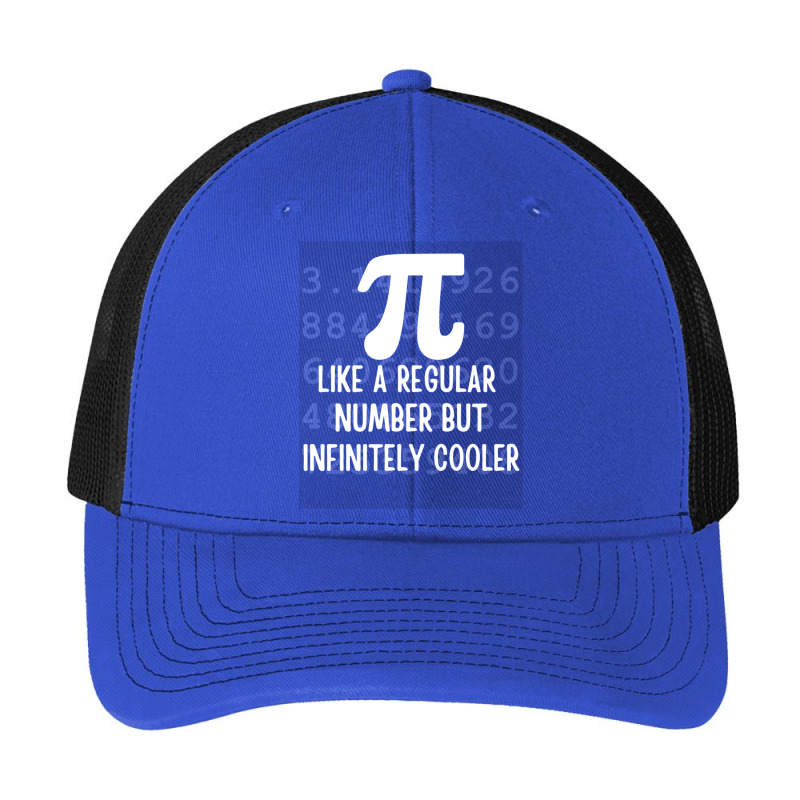 Pi Like A Regular Number But Infinitely Cooler Funny Pie Day Pa Trucker Cap by cm-arts | Artistshot