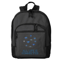 Avatar All Life Is Connected Pandora Grid T Shirt Basic Backpack | Artistshot