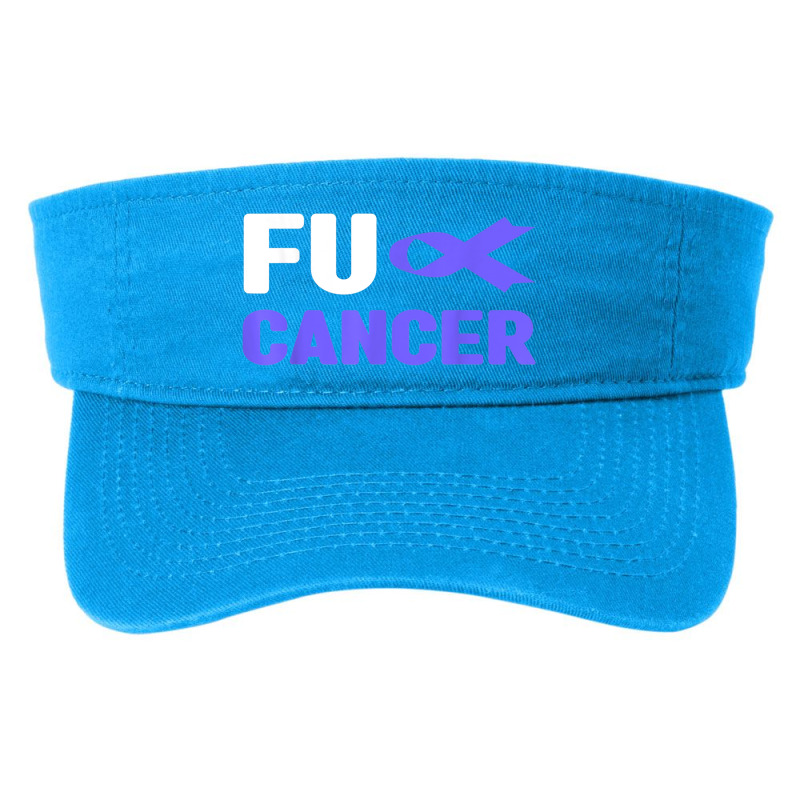 Fuck Cancer Tshirt   Fuck Stomach Cancer Awareness Fashion Visor by Market | Artistshot