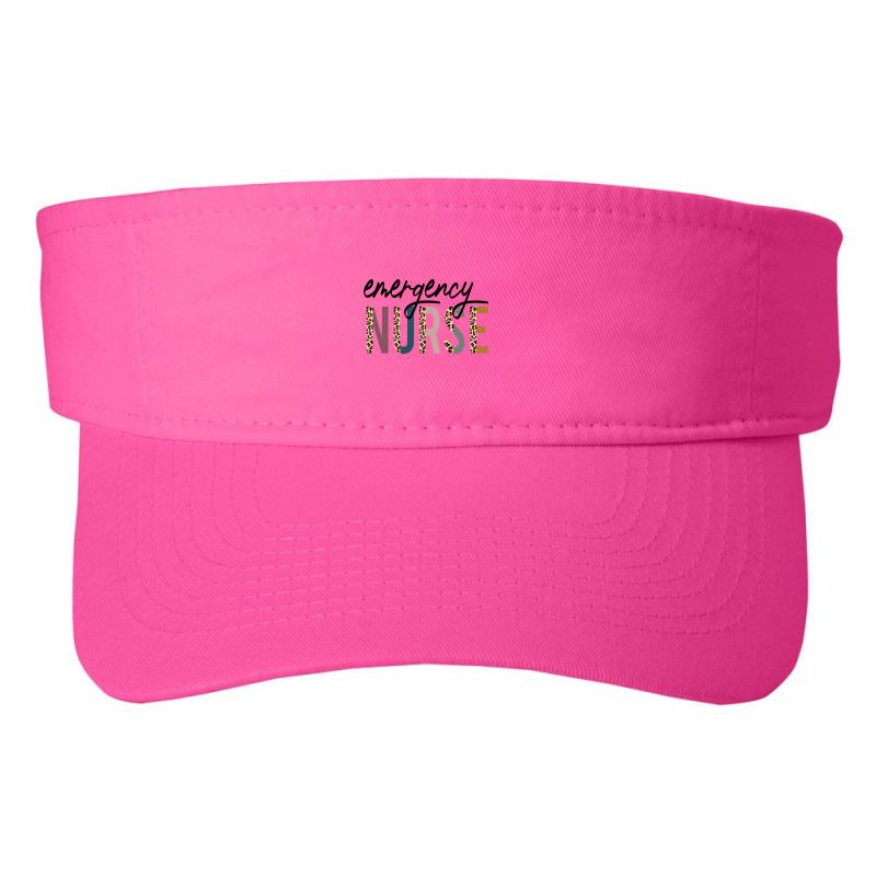 Emergency Nurse Leopard Nurse Gift Fashion Visor | Artistshot