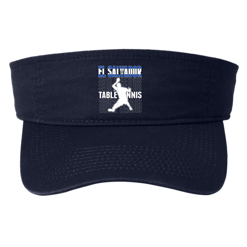 El Salvador Ping Pong Lovers Salvadorean Table Tennis Lovers Fashion Visor by Bestarts | Artistshot