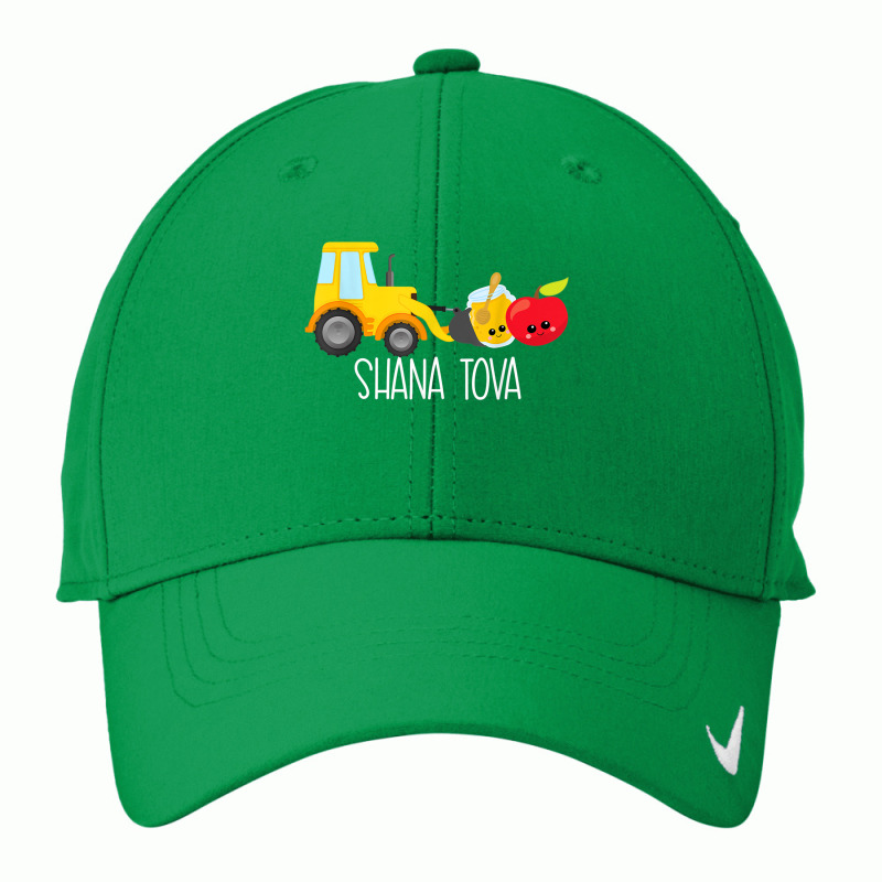 Shana Tova Trucks Loader Apple & Honey Funny Rosh Hashanah Nike Dri-fit Cap | Artistshot