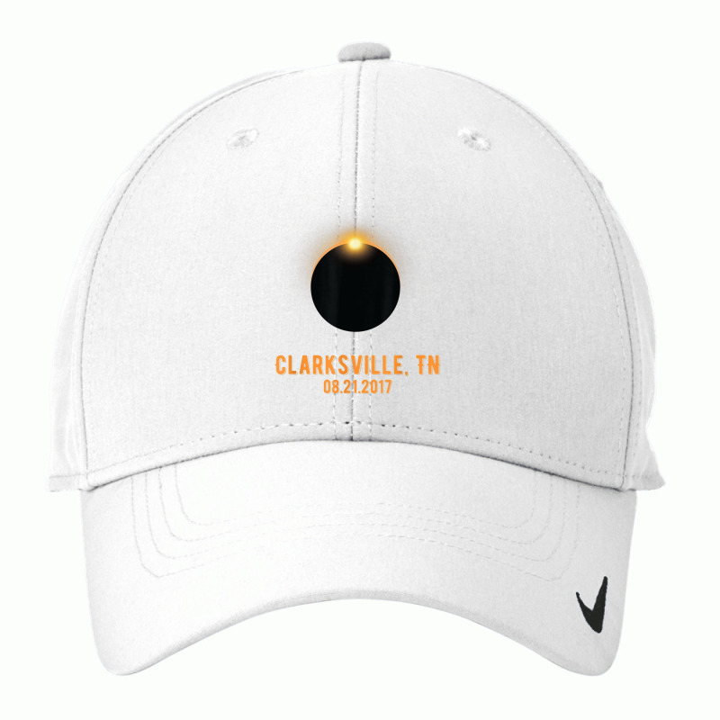 Clarksville Total Solar Eclipse August 21 2017 Usa T Shirt Nike Dri-FIT Cap by cm-arts | Artistshot