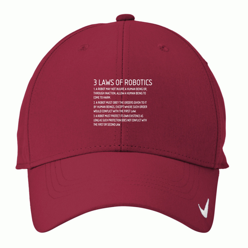 Three Laws Of Robotics, Three Laws Of Robotics Art, Three Laws Of Robo Nike Dri-FIT Cap by SHOPERTHIT | Artistshot