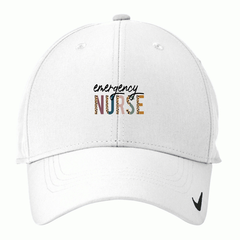 Emergency Nurse Leopard Nurse Gift Nike Dri-fit Cap | Artistshot