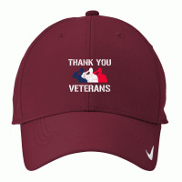 Thank You Veterans Day Salute Military Appreciation Soldiers Sweatshir Nike Dri-fit Cap | Artistshot