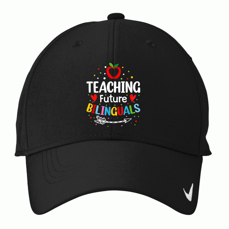 Teaching Future Bilinguals - Spanish Teachers Back To School Nike Dri-FIT Cap by RiekertAlennah | Artistshot