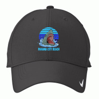 Panama City Beach Vacation Shark Theme Nike Dri-fit Cap | Artistshot