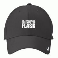 Funny Chemistry Shirt Swig Erlenmeyer Flask Science Joke Nike Dri-fit Cap | Artistshot