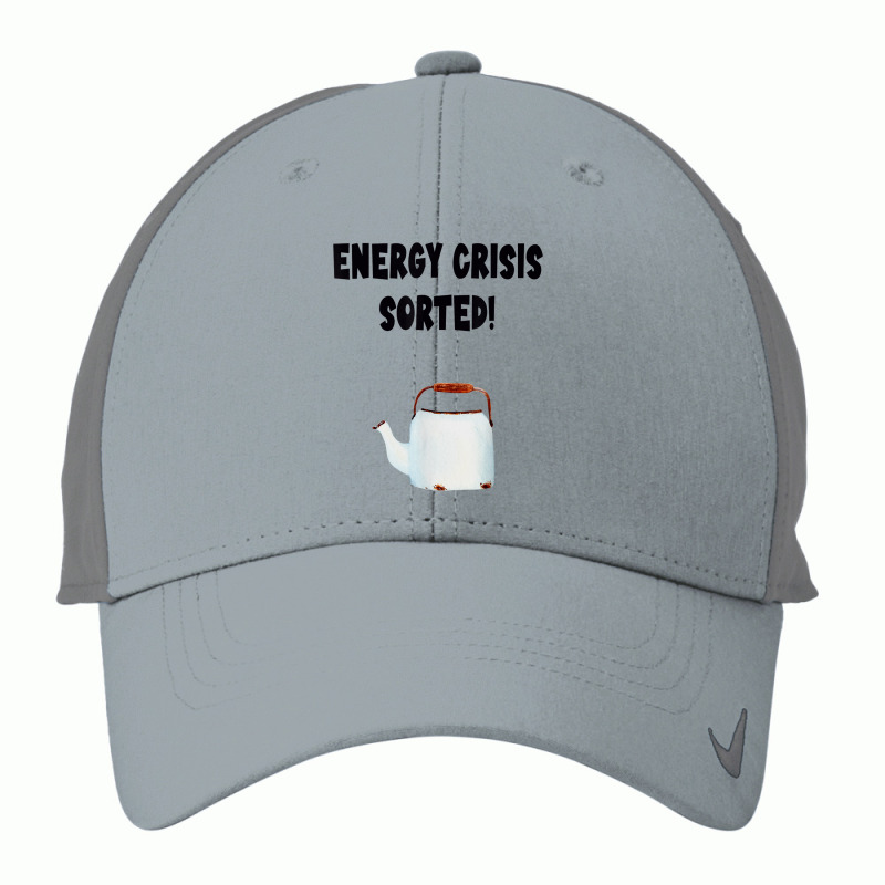 Funny Energy Crisis Buy A New Kettle Nike Dri-fit Cap | Artistshot