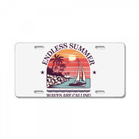 Waves Are Calling 1 License Plate | Artistshot