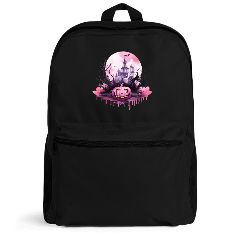 Pumpkin Halloween Spooky Night Backpack by risedesignid | Artistshot