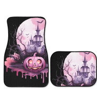 Pumpkin Halloween Spooky Night Full Set Car Mats | Artistshot